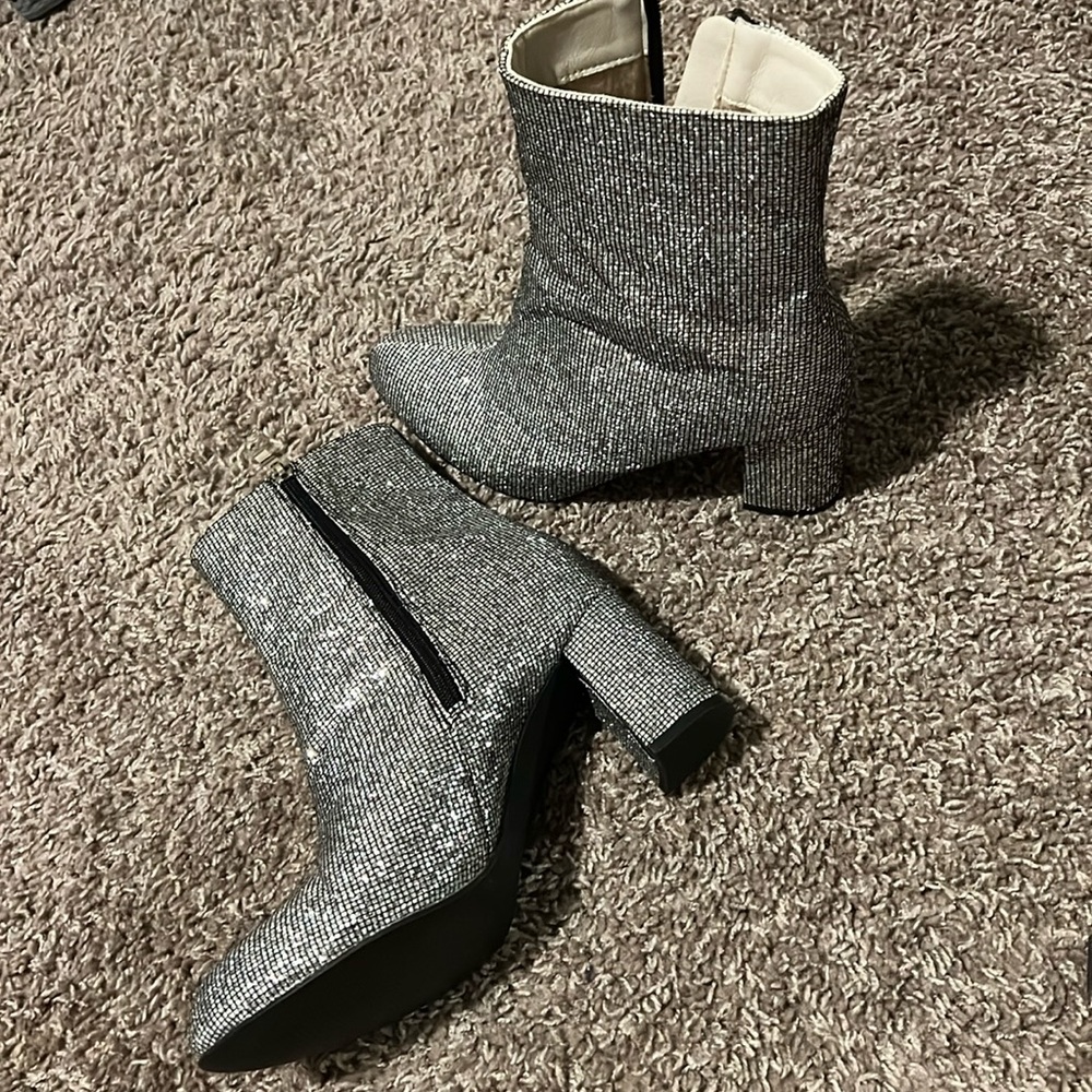 Sparkly booties